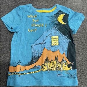 Dr. Seuss Blue and Orange Kids T-Shirt